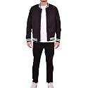RIFLESSI Men's Slim Fit Lightweight Casual Varsity Bomber Jacket
