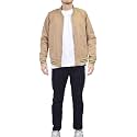 RIFLESSI Men's Slim Fit Lightweight Casual Varsity Bomber Jacket