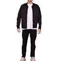 RIFLESSI Men's Slim Fit Lightweight Casual Varsity Bomber Jacket