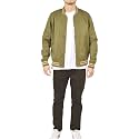 RIFLESSI Men's Slim Fit Lightweight Casual Varsity Bomber Jacket