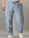 RIG BONE Loose Fit Men Grey Jeans