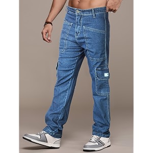 RIG BONE Mens Relaxed Fit Cargo Jeans