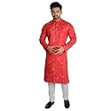 RIGAL Men's Magic Printed Kurta Pyjama Set stylish sadra pajama