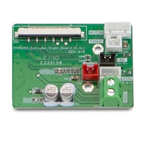 right extruder circuittransfer board for creator 3 pro 3d printer