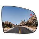 Right Passenger Side Mirror Replacement for Jeep Cherokee 2014 2015 2016 2017 2018 2019, for Jeep Compass 2017 2018 2019 2020 2021, Rear View Mirrors Glass with Power Heated &amp; Blind Spot