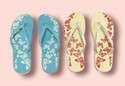 Right Steps Women Slippers (Multicolor , 6)