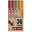 Righteous Felon Meat Sticks Variety Pack - Beef, Turkey &amp; Pork, 36 Count