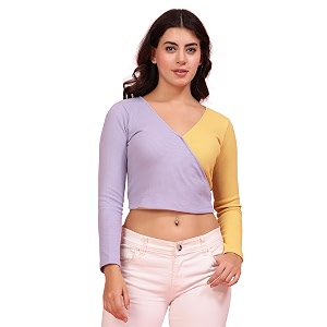Rigo Casual Wear V Neck Rib Knit