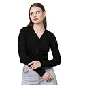 Rigo Casual Wear V Neck Rib Knit
