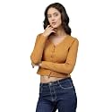 Rigo Casual Wear V Neck Rib Knit
