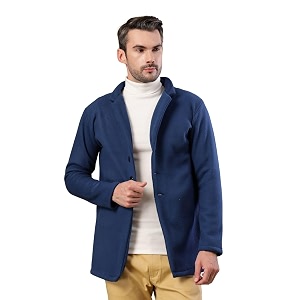 rigo cotton polar fleece solid overcoat for men  regular fit lapel collar long jacket overcoat  winter wear men39s long overcoat