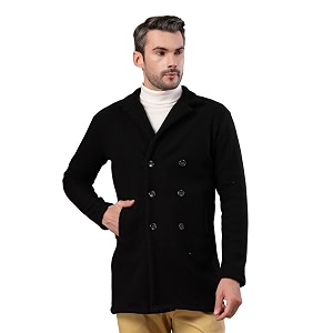 rigo cotton polar fleece solid overcoat for men  regular fit lapel collar long jacket overcoat  winter wear men39s long overcoat