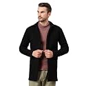 Rigo Cotton Polar Fleece Solid Overcoat for Men | Regular Fit Lapel Collar Long Jacket Overcoat | Winter Wear Men's Long Overcoat