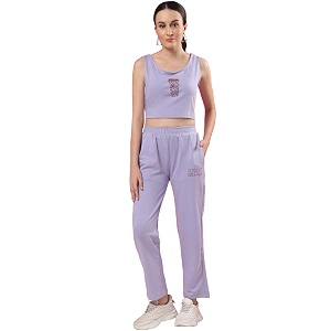 Rigo Cotton Solid Co-ord Set for Women