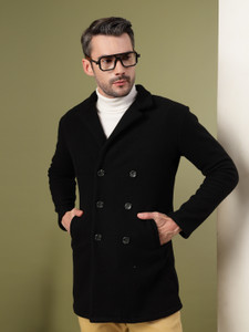 rigo polar fleece solid coat for men