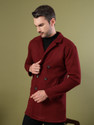 RIGO Polar Fleece Solid Coat For Men