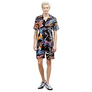 Rigo Printed Co-Ord Set for Mens