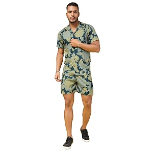Rigo Printed Co-Ord Set for Men