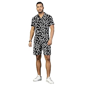 Rigo Printed Co-Ord Set for Mens