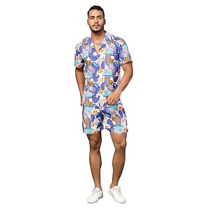 Rigo Printed Co-Ord Set for Men