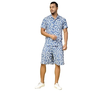 Rigo Printed Co-Ord Set for Mens