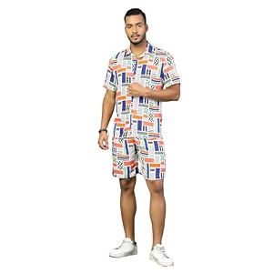 Rigo Printed Co-Ord Set for Mens