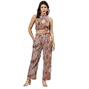 Rigo Rayon Printed Top and Shorts Co-ord