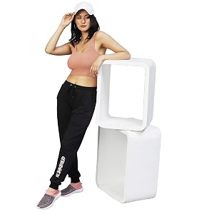 Rigo Regular Fit Terry Joggers for Women