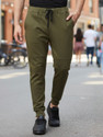 RIGO Solid Men Green Track Pants