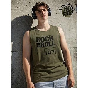 Rigo Stylish Cotton Printed Vest for Men