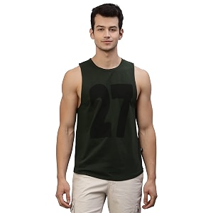 Rigo Stylish Cotton Printed Vest for Men