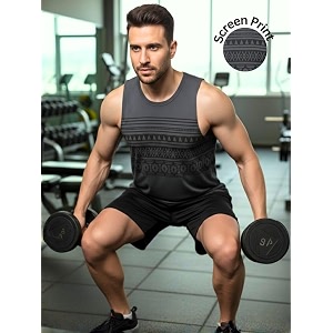 Rigo Stylish Cotton Printed Vest for Men