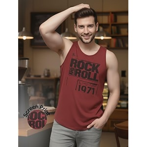 Rigo Stylish Cotton Printed Vest for Men