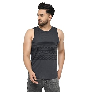Rigo Stylish Cotton Printed Vest for Men