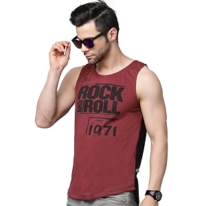 Rigo Stylish Cotton Printed Vest for Men