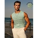 Rigo Stylish Cotton Printed Vest for Men