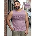 Rigo Stylish Cotton Printed Vest for Men