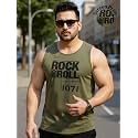 Rigo Stylish Cotton Printed Vest T-Shirt for