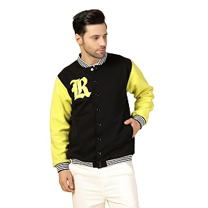 Rigo Varsity Jacket for Men Streetwear