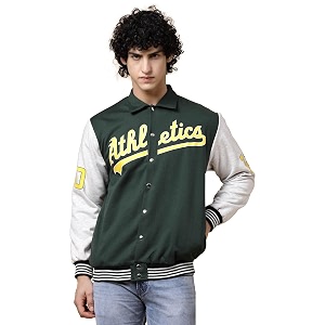 Rigo Varsity Jacket for Men Streetwear