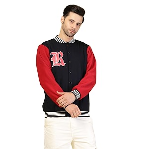 Rigo Varsity Jacket for Men Streetwear
