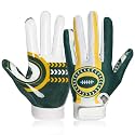 RIGWARL Football Gloves Adult Men, Youth Kids Football Gloves with Super Sticky Grip, Receiver Glove Best Gift for Adult Youth Kids Boys 8-12
