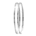 Rihi By P.C.Chandra 925 Sterling Silver Pair of Bangles for Women & Girls (Size 2/4) - 13.94 Gram