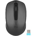 Rii Wireless Noiseless Mouse,2.4G Portable Computer Mice