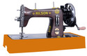 Rilson DOMESTIC DELUXE MODEL SEWING MACHINE WITH WOODEN BASE AND HAND ATTACHMENT Manual Sewing Machine 1 built-in stitches 1800 SPM COPPER
