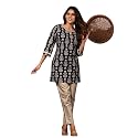 Rimeline Women39s Floral Printed Cotton Kurti Top
