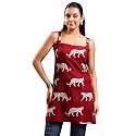 Rimeline Women39s Printed Cotton Sleeveless Square Neck