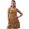 Rimeline Women39s Printed Cotton Sleeveless Square Neck