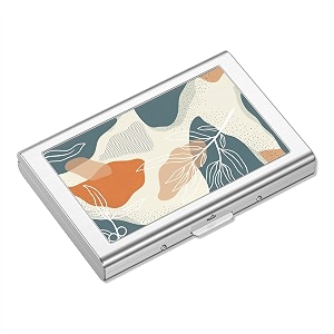 rimilak metal credit card holdermini credit card walletabstract marble
