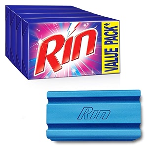 rin bar value pack 250g x 4